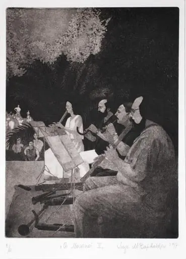 The musicians II, by Cotton M.