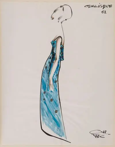 Odalisque, by Count of St. Germain