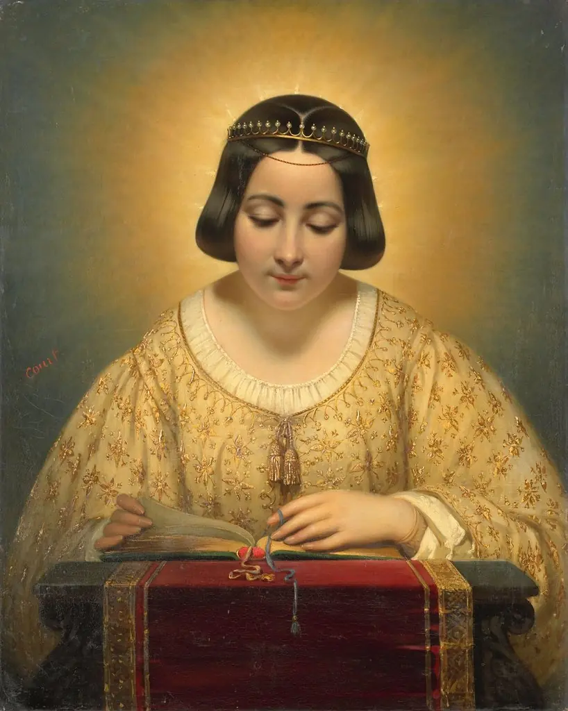 Countess de Pagès, née de Cornellan, as St Catherine