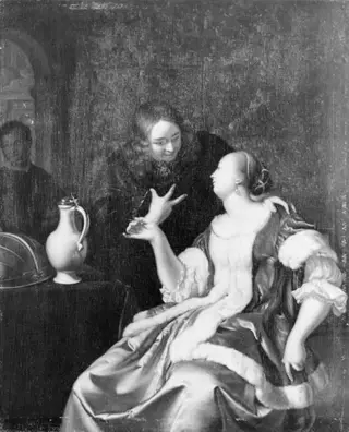 Couple Conversing