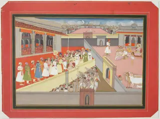 Court Scene