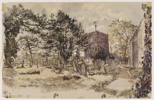 Bosbury Church, by Cowern