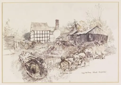 Lugg's Hill Farm, Colwall, by Cowern