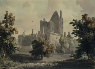 Craigmillar Castle, near Edinburgh