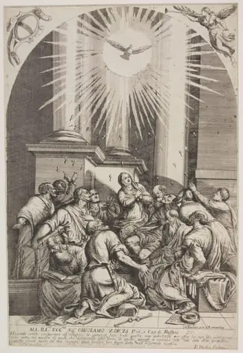 The Descent of the Holy Spirit, by Crestano Menarola