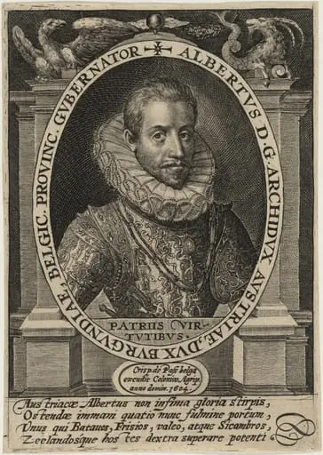 Albert of Austria, Governor of the Southern Netherlands, by Crispijn van de Passe I