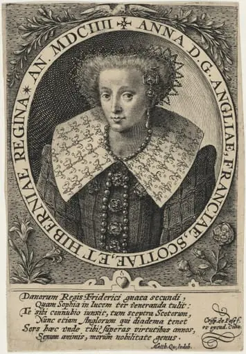 Anne of England, by Crispijn van de Passe I