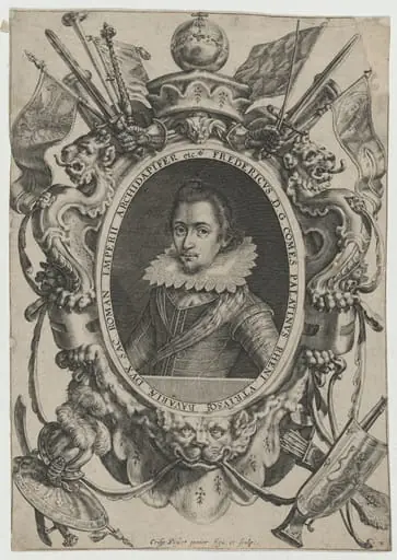 Frederick V, Elector Palatine, King of Bohemia, by Crispijn van de Passe I