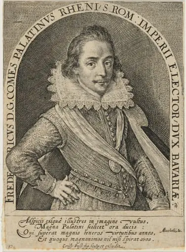 Frederick V, Elector Palatine, Later King of Bohemia, by Crispijn van de Passe I