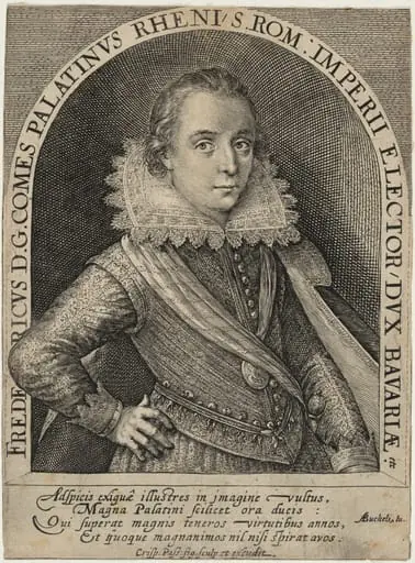 Frederick V, Elector Palatine, Later King of Bohemia, by Crispijn van de Passe I