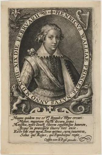 Henry Frederick, Prince of Wales, by Crispijn van de Passe I