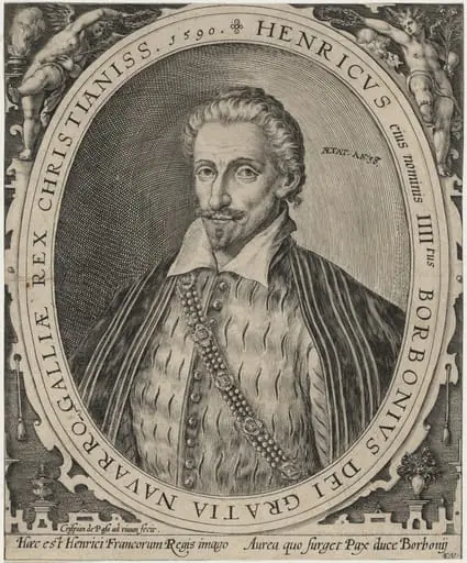 Henry IV, King of France, by Crispijn van de Passe I