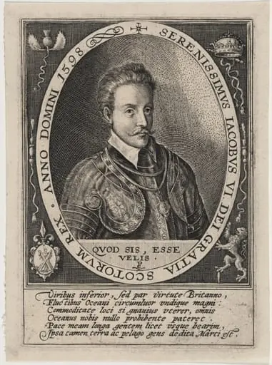 James I, as King of Scotland, by Crispijn van de Passe I