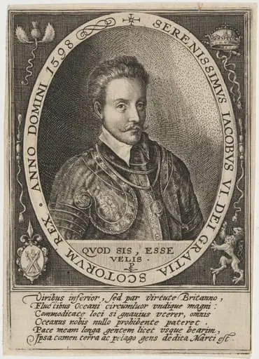 James I, as King of Scotland, by Crispijn van de Passe I