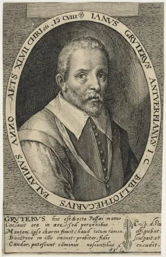 Jan Gruter, by Crispijn van de Passe I