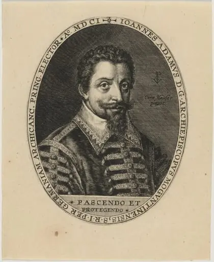 Joannes Adams, by Crispijn van de Passe I