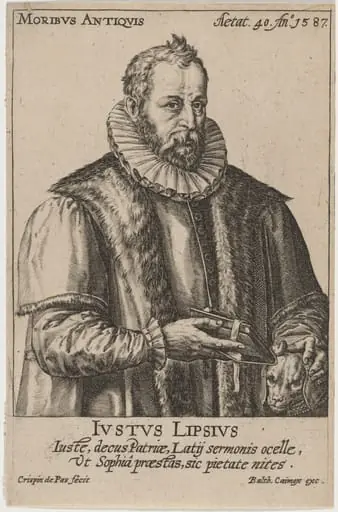Justus Lipsius, by Crispijn van de Passe I