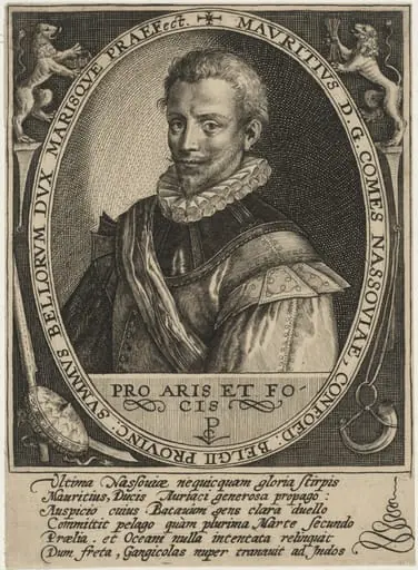 Maurice of Nassau, Prince of Orange, by Crispijn van de Passe I