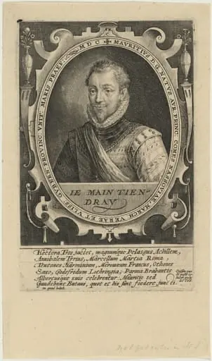 Maurice of Nassau, Prince of Orange, by Crispijn van de Passe I