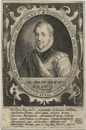 Maurice of Nassau, Prince of Orange, by Crispijn van de Passe I