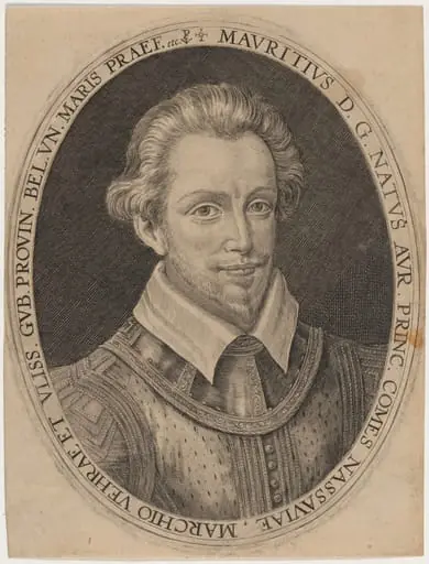 Maurice of Nassau, Prince of Orange, by Crispijn van de Passe I