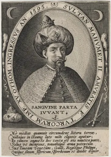 Mehmed II, Sultan of Turkey, by Crispijn van de Passe I