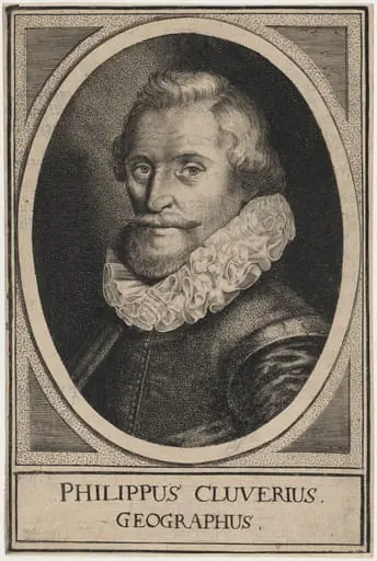 Philip Cluver, Geographer, by Crispijn van de Passe I