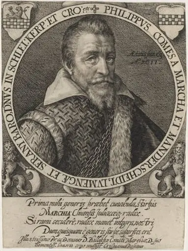 Philip of Cleves and Julich, by Crispijn van de Passe I