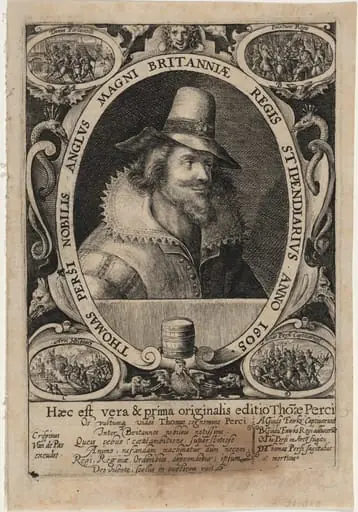 Thomas Percy, by Crispijn van de Passe I