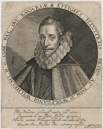 Wolfgang William, Count Palatine, by Crispijn van de Passe I