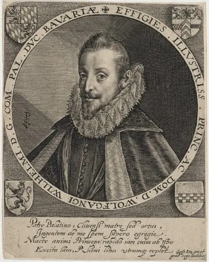 Wolfgang William, Count Palatine, by Crispijn van de Passe I
