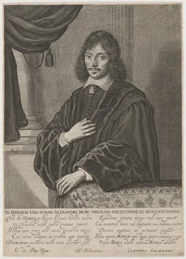 Alexander Morus, by Crispijn van de Passe II