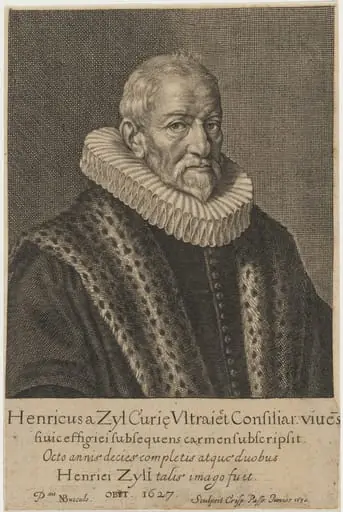 Henricus a Zijll, by Crispijn van de Passe II