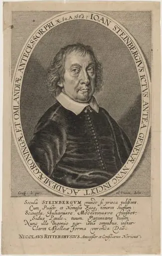 Joannes Steinbergius, by Crispijn van de Passe II