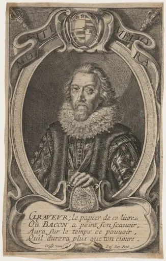Sir Francis Bacon, by Crispijn van de Passe II