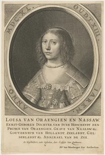 Princess Louisa, Daughter of Henry Frederick, by Crispyn van den Queboorn