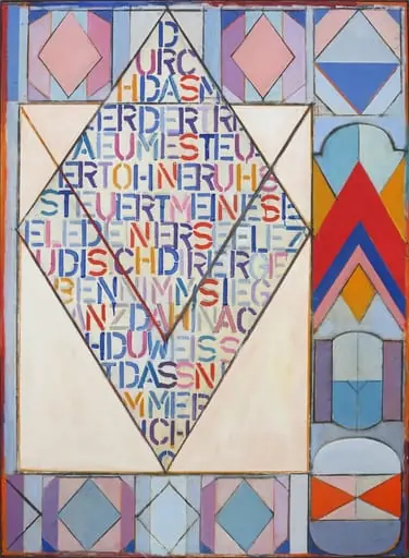 Spoerri, Cristina - Malerei, Brief A, by Cristina Spoerri