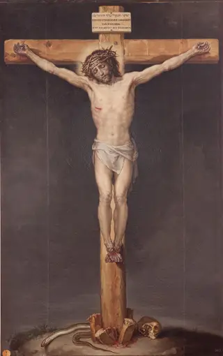 Cristo crucificado, by Francisco Bayeu