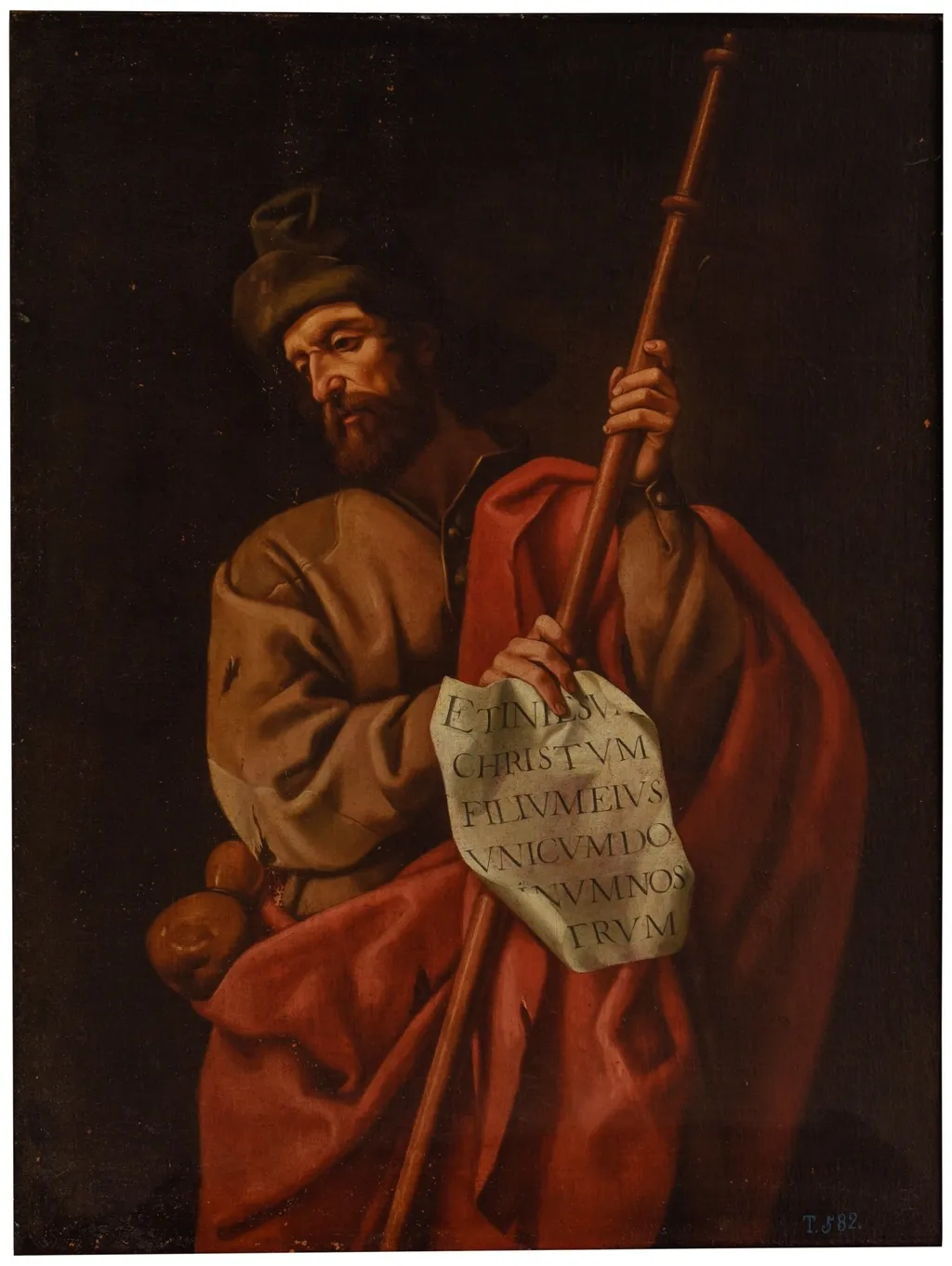 Santiago el Mayor, by Cristóbal García Salmerón, oil, 1601