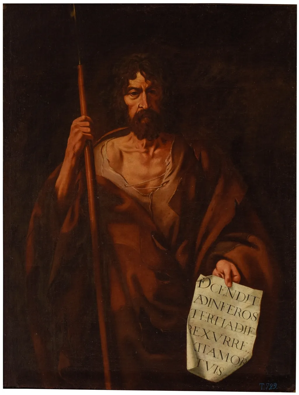 Santo Tomás, by Cristóbal García Salmerón, oil, 1601