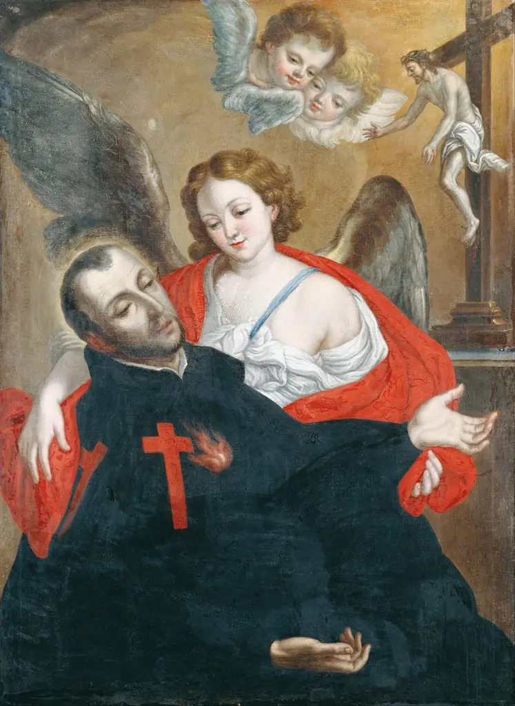 Ecstasy of Saint Camillus de Lellis, by Cristóbal Lozano
