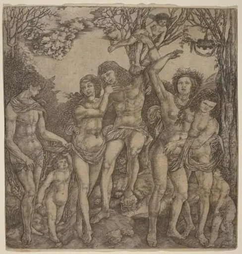 Allegory of Carnal Love, by Cristofano Robetta