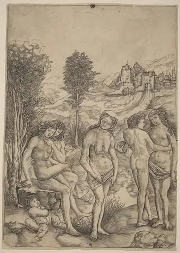 Allegory of Envy, by Cristofano Robetta