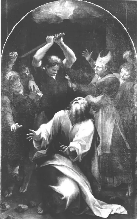 Martyrium des Simon van Cana, by Cristoforo Roncalli