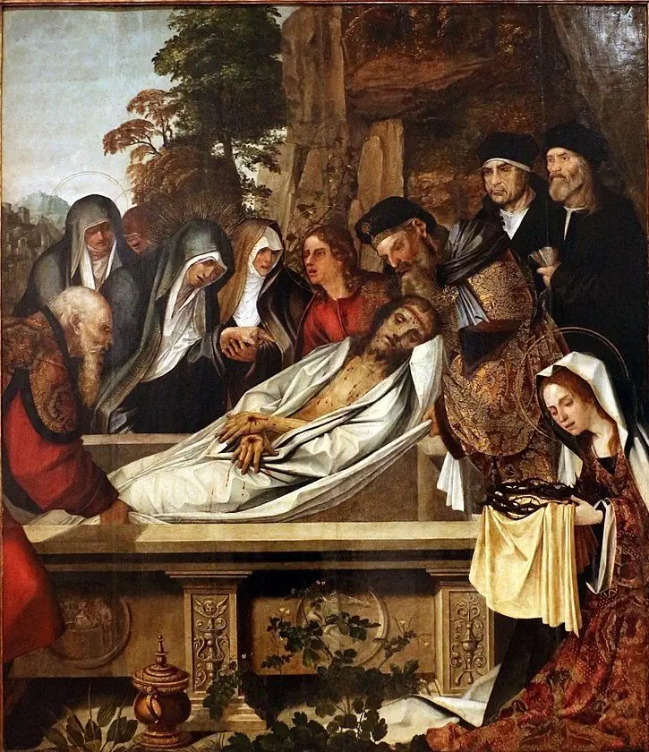 Deposição de Cristo no Túmulo, by Cristóvão de Figueiredo