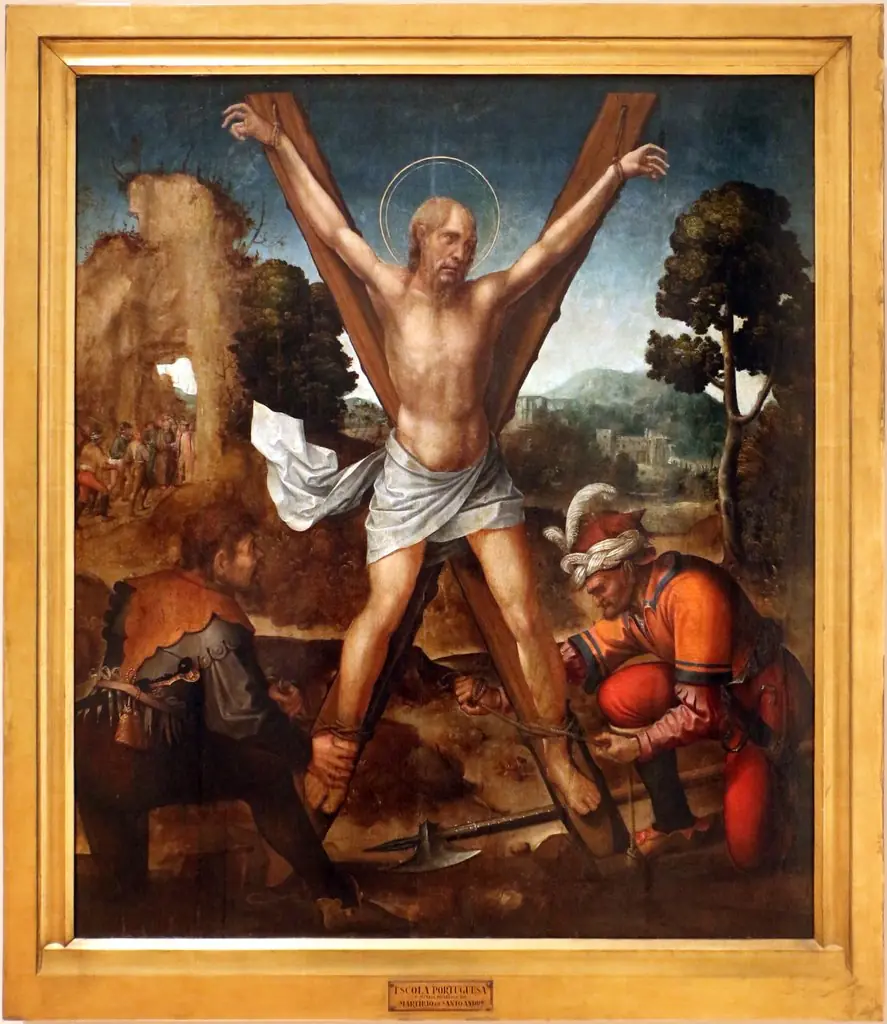 Martyrdom of Saint Andrew, by Cristóvão de Figueiredo