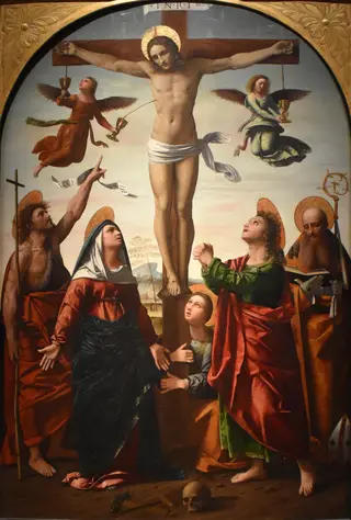 Crucifixion with the Virgin and Saints