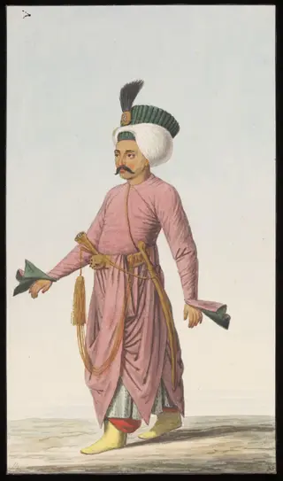 Çuhada aga, or footman