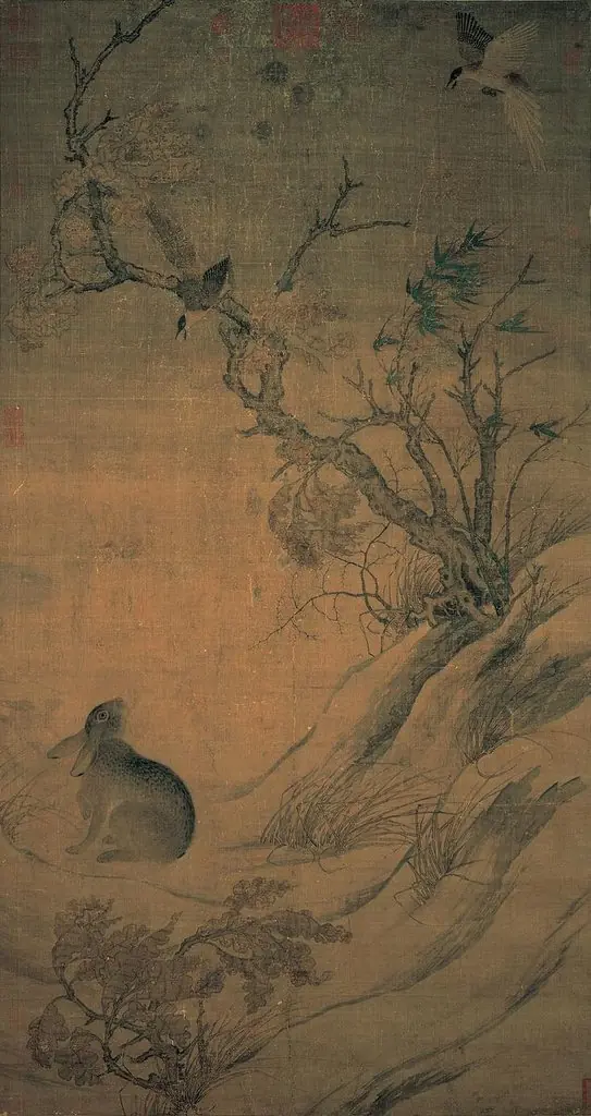 Magpies and Hare