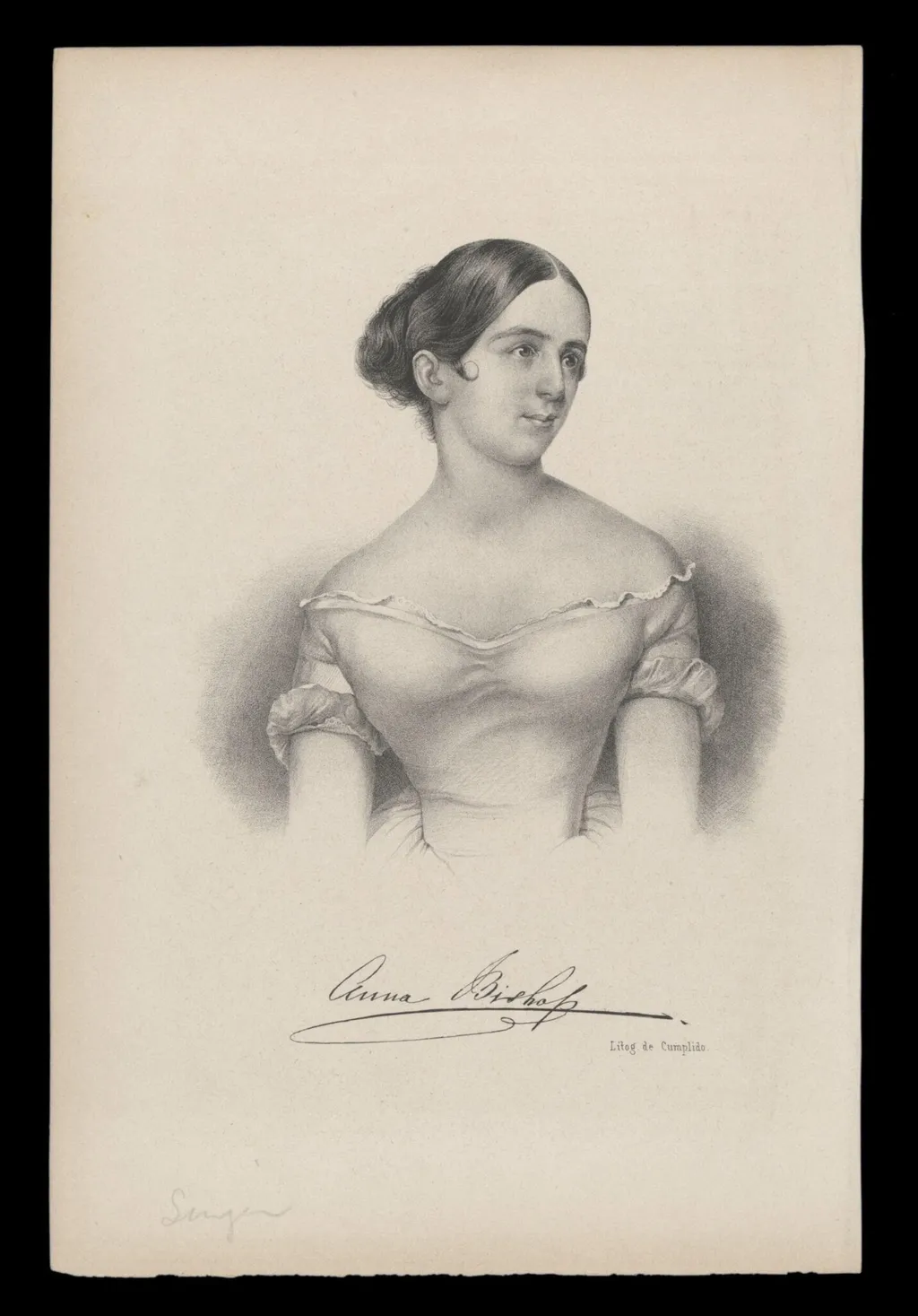 H Beard Print Collection, by Cumplido, 1850
